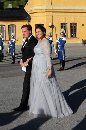 Christopher O'Neill et Princesse Madeleine. Juin 2015