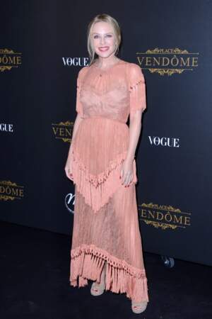 Kylie Minogue portait pour l'occasion une robe signée Jean-Paul Gautier