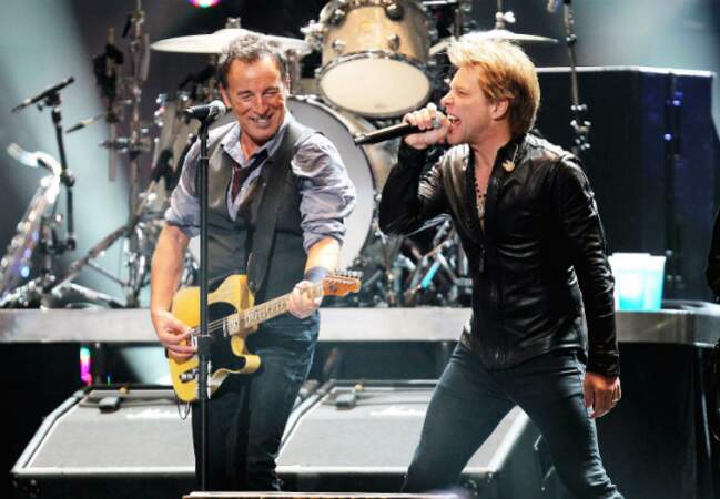 Bruce Springsteen et Jon Bon Jovi