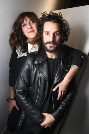 Daphné Bürki et son compagnon Gunther Love - Soirée de vernissage de la FIAC 2014