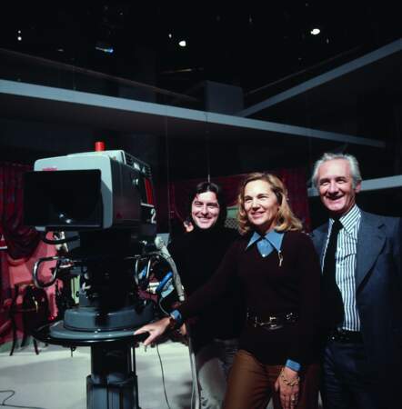 André Flédérick, Maritie et Gilbert Carpentier dans un Top à Petula Clark en 1979