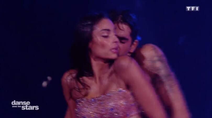 Tatiana Silva et Christophe Licata dans Danse avec les stars le 2 novembre 2017