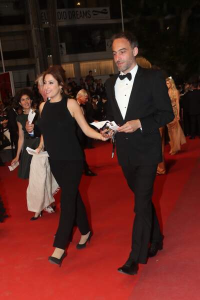 Léa Salamé et son compagnon Raphaël Glucksmann à Cannes en 2017