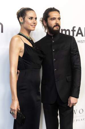Heidi Klum était accompagnée de son fiancé Tom Kaulitz, membre du groupe Tokio Hotel.