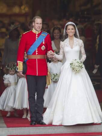 La robe de mariée Alexander McQueen de Kate Middleton