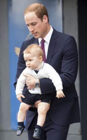 Premier voyage officiel pour le jeune prince George : direction l'Australie et la Nouvelle-Zélande, en avril 2014