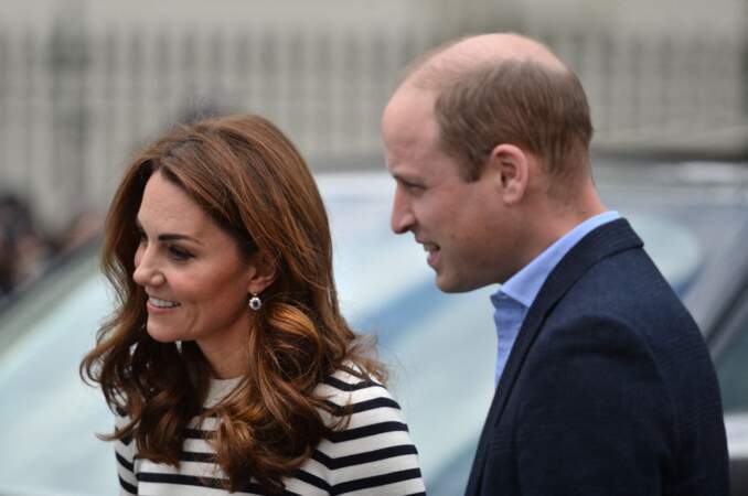 Kate Middleton et le prince William sont aux anges, au lendemain de la naissance du fils de Meghan Markle et Harry
