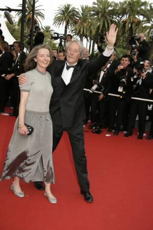 Jean Rochefort et sa deuxième épouse Françoise Vidal en 2006