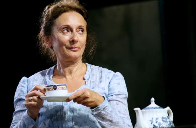 Josiane Stoléru en 2007 au théâtre de l'Atelier, à Paris, durant la représentation de "Van Gogh à Londres"