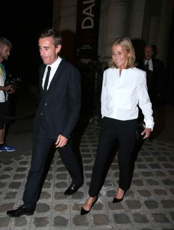 Claire Chazal et Nicolas Escoulan, présents à la soirée Vogue, sont amis depuis longtemps