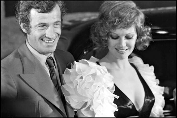 Claudia Cardinale et Jean-Paul Belmondo ont été amis (1972)