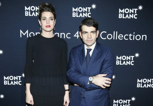 Charlotte Casiraghi et Jérôme Lambert (CEO Montblanc)