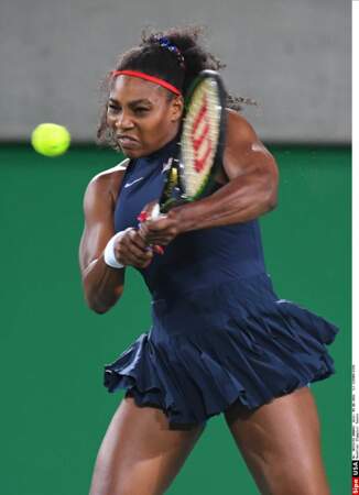 Ultra-puissante, sur les courts Serena Williams n'est pas très avenante