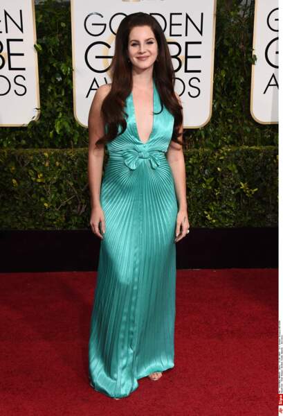 Lana del Rey aux Golden Globes, le 11 janvier 2015