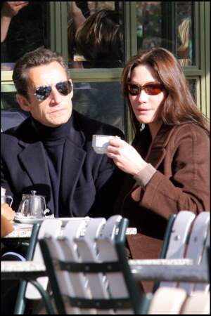 Nicolas Sarkozy et sa femme
