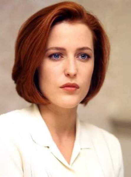 Le carré roux de Scully dans X Files