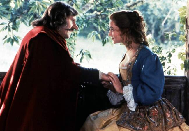Gérard Depardieu et Anne Brochet dans Cyrano de Bergerac en 1990