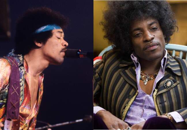 Le rôle de Jimi Hendrix est tenu par André Benjamin