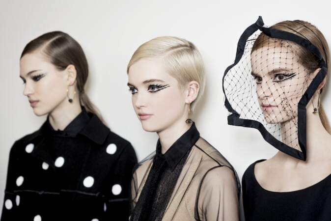 Le regard masqué surréaliste du défilé Dior 