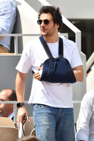 Amir a été aperçu dans les tribunes de Roland Garros, ce lundi 27 mai