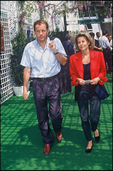 Patrick Poivre d'Arvor et Claire Chazal en 1992