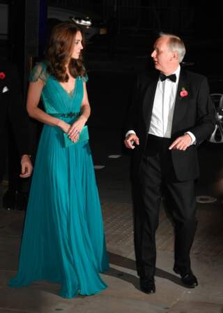 Kate Middleton sublime dans sa robe Jenny Packham, déjà portée en 2012