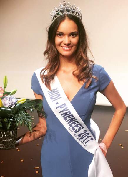 Anais Dufillo élue miss Miss Midi-Pyrénées le 6 octobre 2017 à Toulouse
