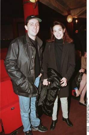 Gad Elmaleh se présente avec Marie Fugain au théâtre de la Gaité Montparnasse en 1997
