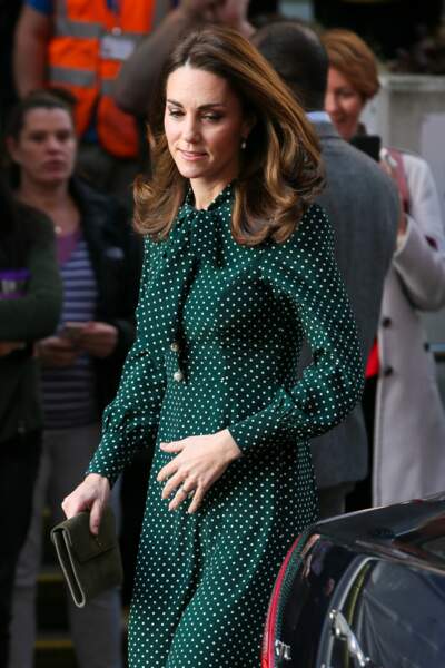 Kate Middleton toujours aussi fine et élégante