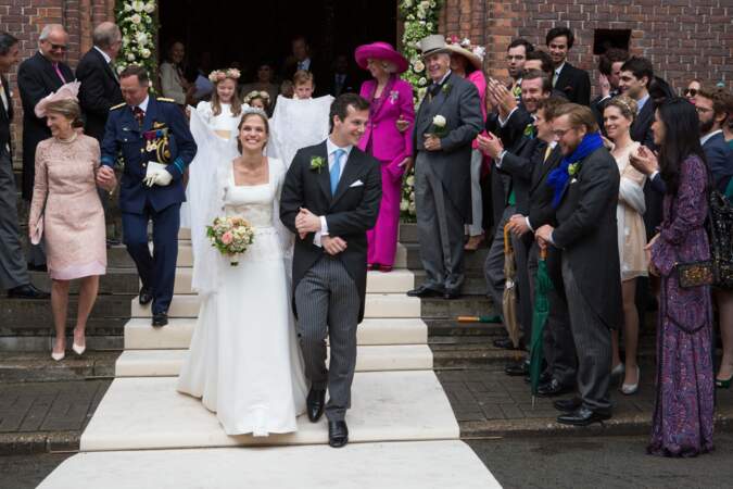 La princesse Alix de Ligne et Guillaume de Dampierre se sont mariés en Belgique, le 18 juin 2016