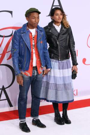 Pharrell Williams et son épouse 