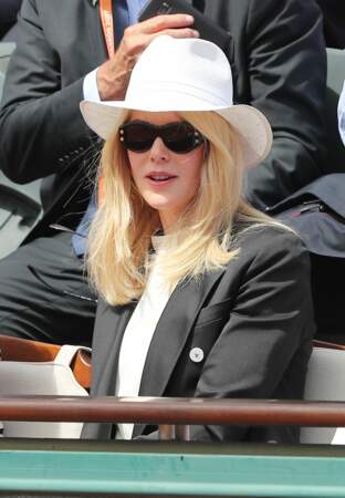 Nicole Kidman radieuse à Roland-Garros, l’actrice a présenté le trophée.