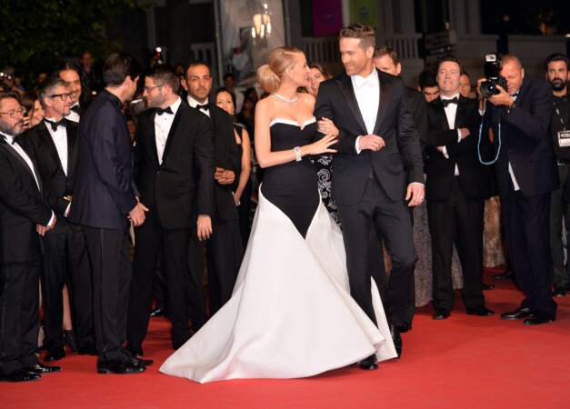 Blake Lively et Ryan Reynolds au Festival de Cannes - 2014
