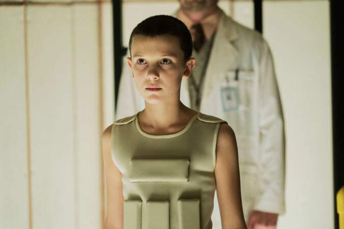 Millie Bobby Brown, révélation de la série de Netflix "Stranger Things" dans le rôle d'Eleven