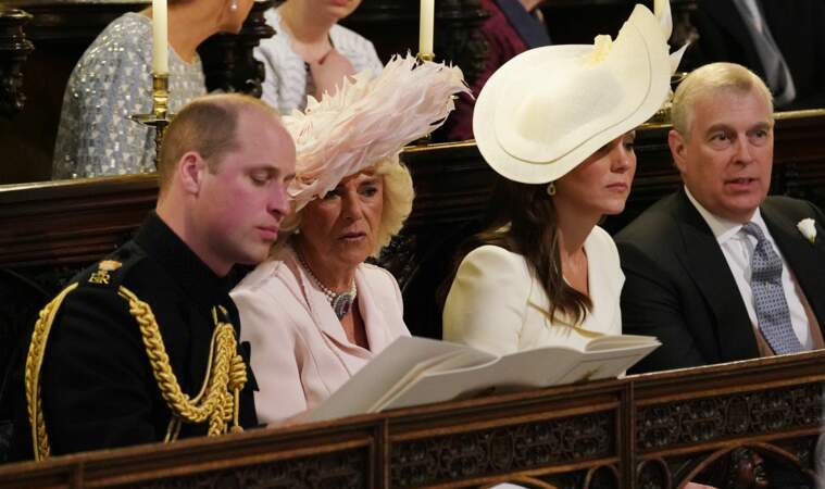 Le prince William, duc de Cambridge Camilla Parker Bowles, duchesse de Cornouailles, Catherine (Kate) Middleton