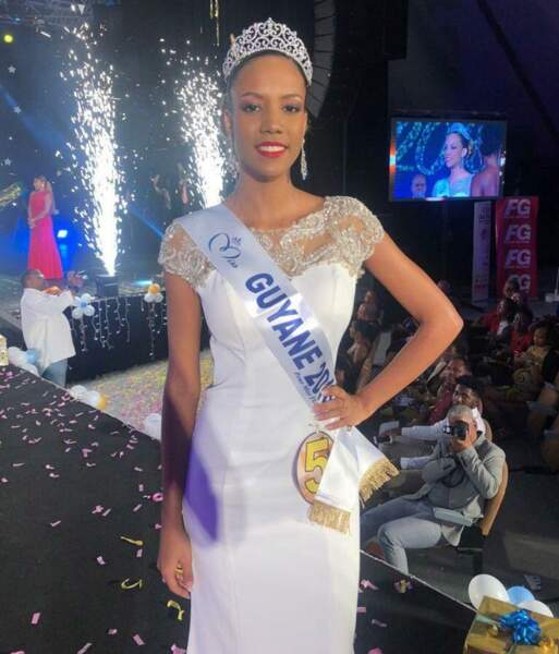 Laureline Decocq, 18 ans, a été sacrée Miss Guyane et tentera de devenir Miss France 2019   