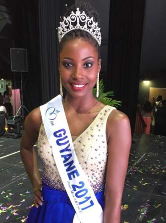 Ruth Briquet élue Miss Guyane le 28 octobre 2017 à Cayenne