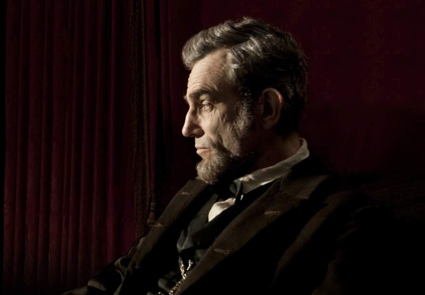 ... pour son interprétation du président américain Abraham Lincoln dans "Lincoln"