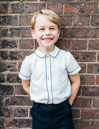 George, 5 ans depuis le 22 juillet... et futur roi d'Angleterre.