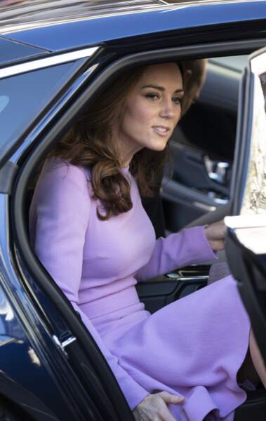 Le prince William et Kate Middleton sensibilisent à la santé mentale, au County Hall de Londres, le 9 octobre 2018.