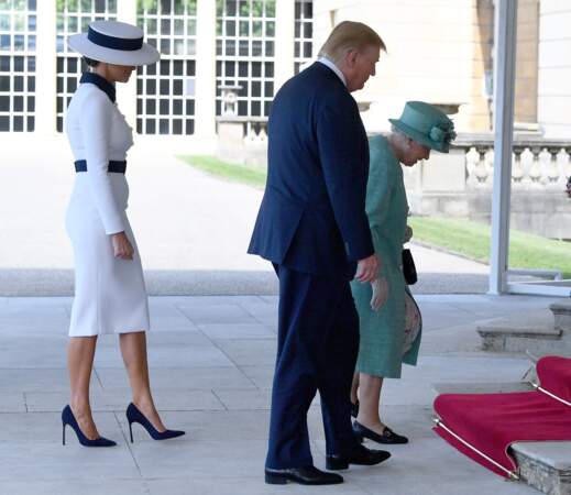 Ce 3 juin, Melania et Donald Trump participeront à un banquet d'Etat donné en leur honneur à Buckingham