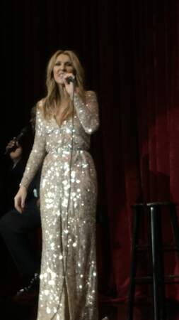 Malgré l'émotion, Céline Dion a assuré le show