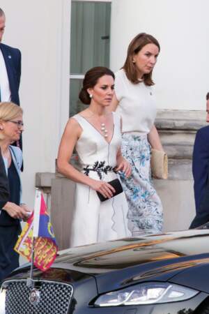 Kate Middleton le 18 juillet 2017 à Varsovie en Pologne