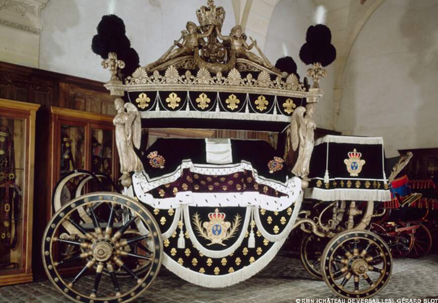 Char funèbre de Louis XVIII " Le corbillard "