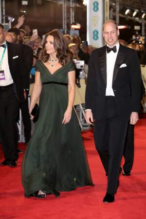 Kate Middleton et le prince William le 18 février 2018