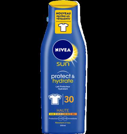 Nivea Sun protect & hydrate, nouveauté, prix nc