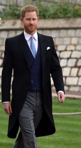 Le prince Harry se rend au mariage de Lady Gabriella Windsor ce samedi 18 mai.