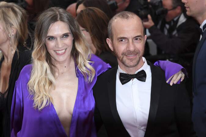 Calogero et sa femme Marie Bastide à la première de "Douleur et Gloire" à Cannes, le 17 mai 2019.