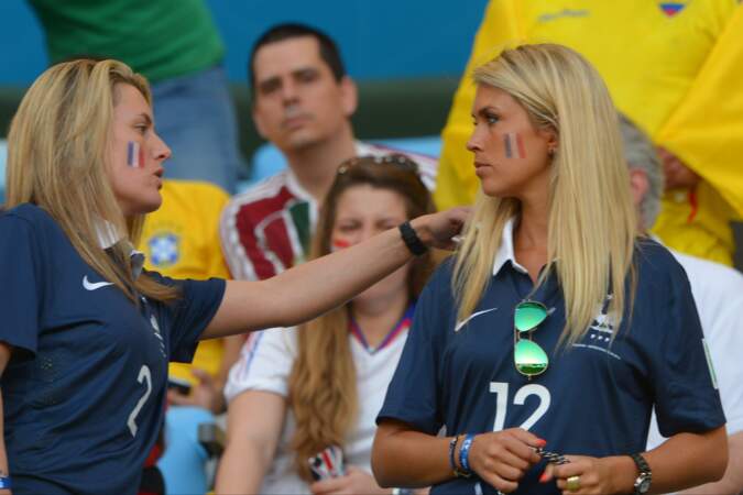 Les deux femmes ont assisté au match France / Equateur en juin 2014.