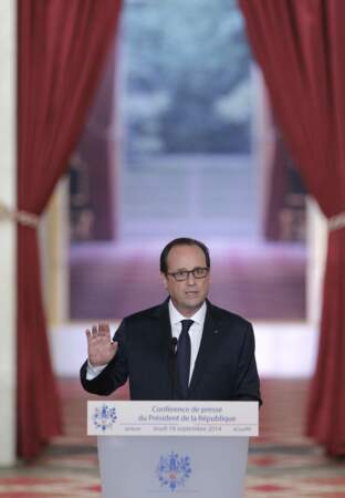 François Hollande en conférence de presse